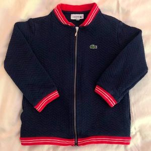 Lacoste jacket kids size 5